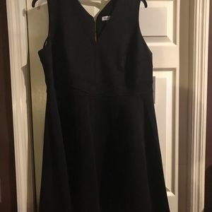 Calvin Klein Fit abs Flare woman’s black dress